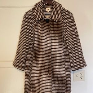 Vintage Woven Teddy Coat Jacket